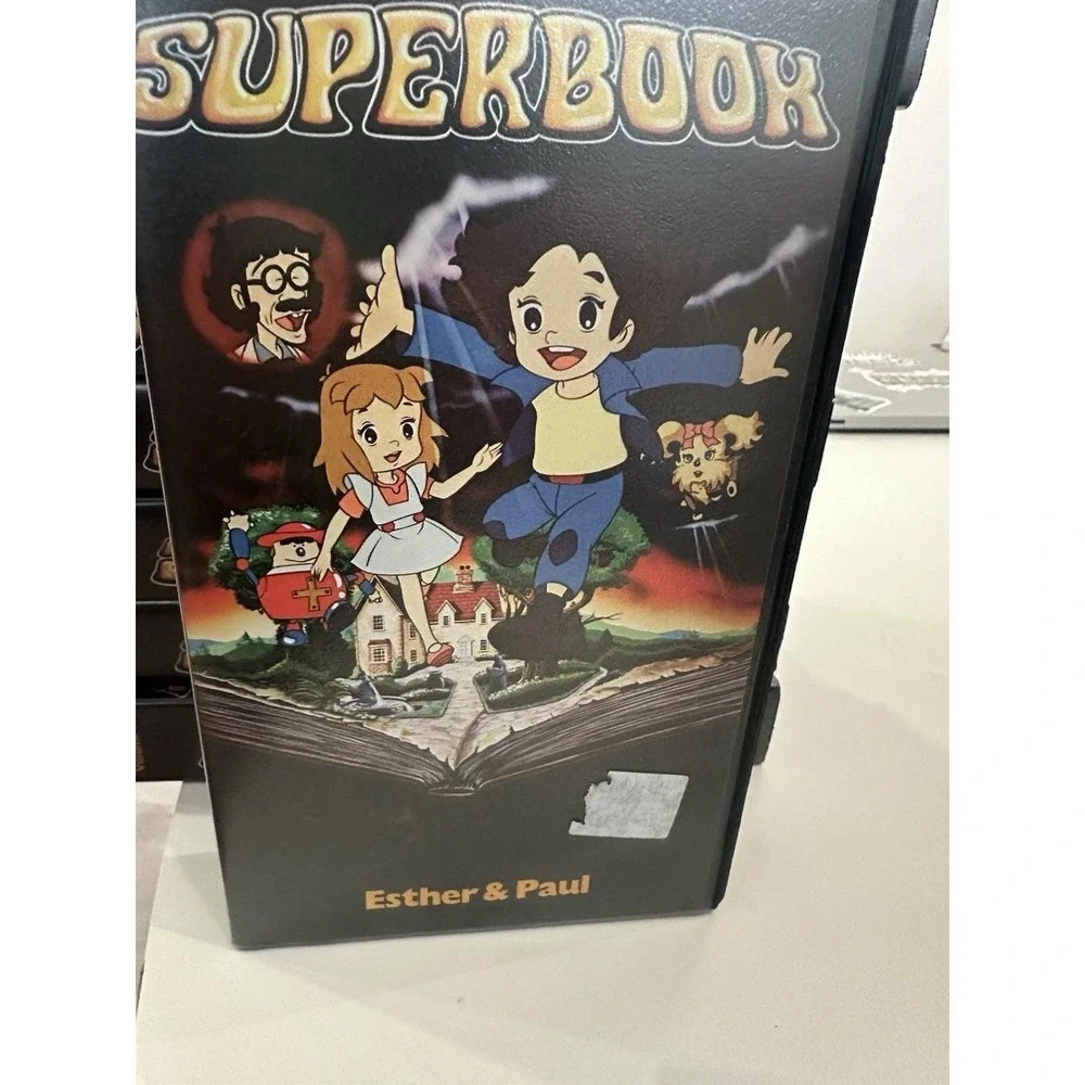 Superbook Video Bible Vol. 1-7 and 9 VHS